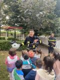 Обучение с Районна служба "Пожарна Безопасност" - ДГ Дора Габе - Шабла